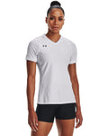 UA Powerhouse 2.0 Women's Volleyball Short Sleeve Jersey - White