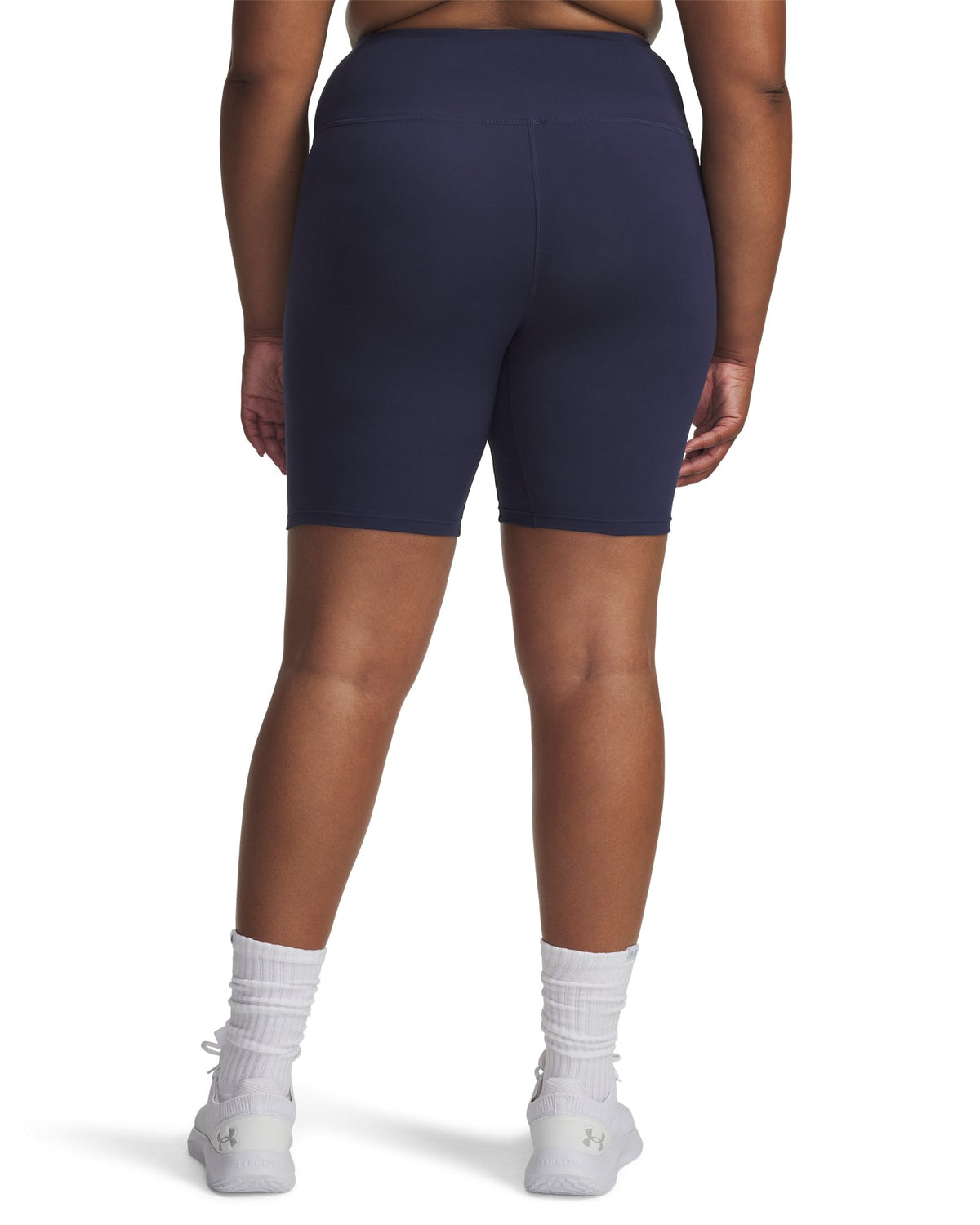 UA Motion Women's 8" Bike Shorts - Blue