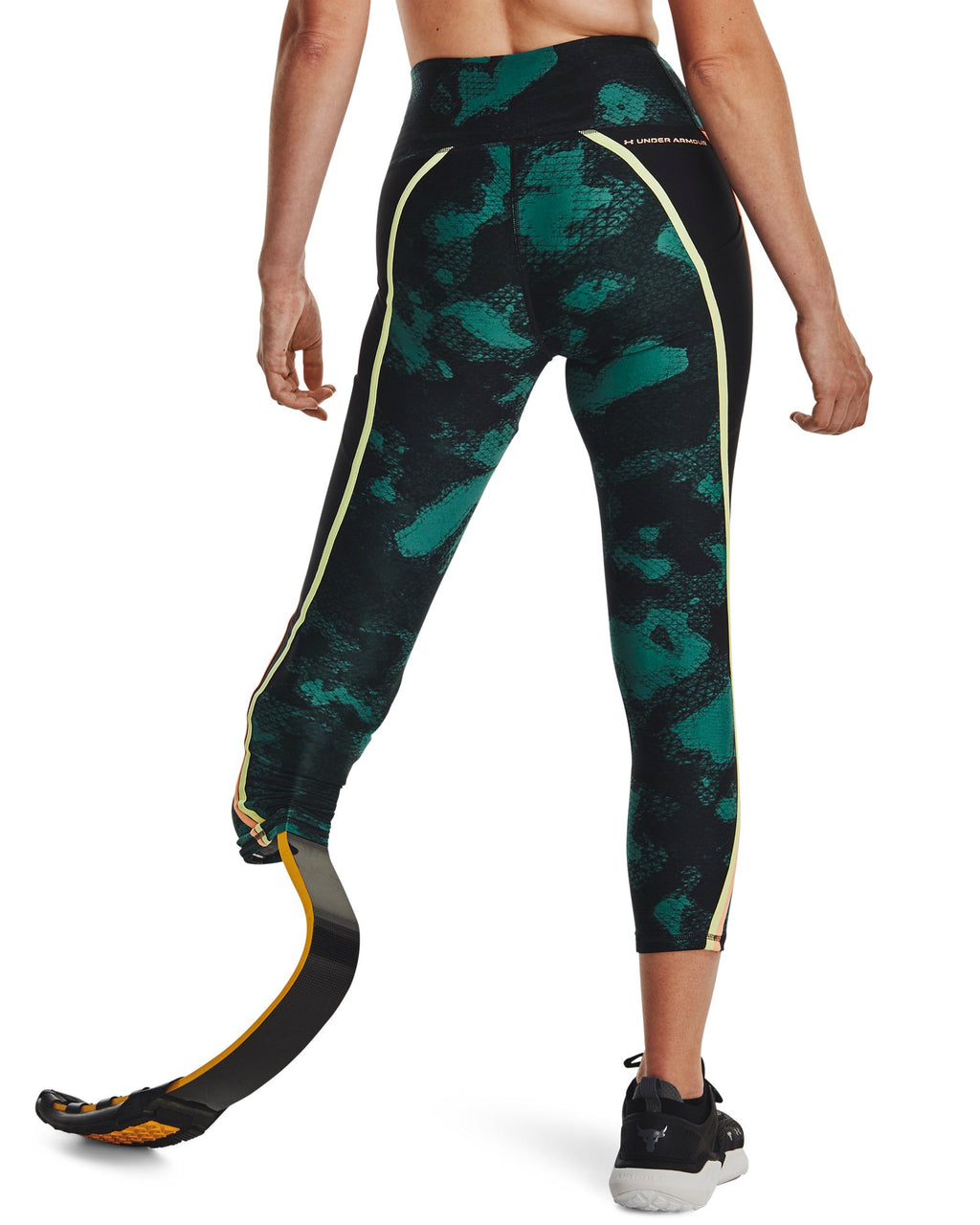 Project Rock HeatGear® Printed Women's Ankle Leggings - Green