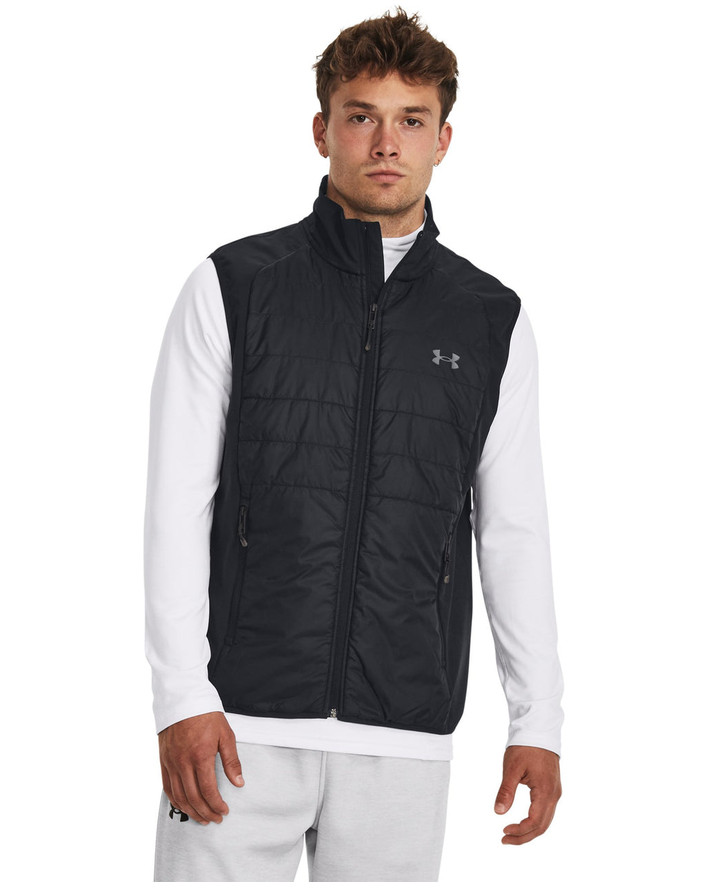 UA Active Hybrid Men's Vest - Black