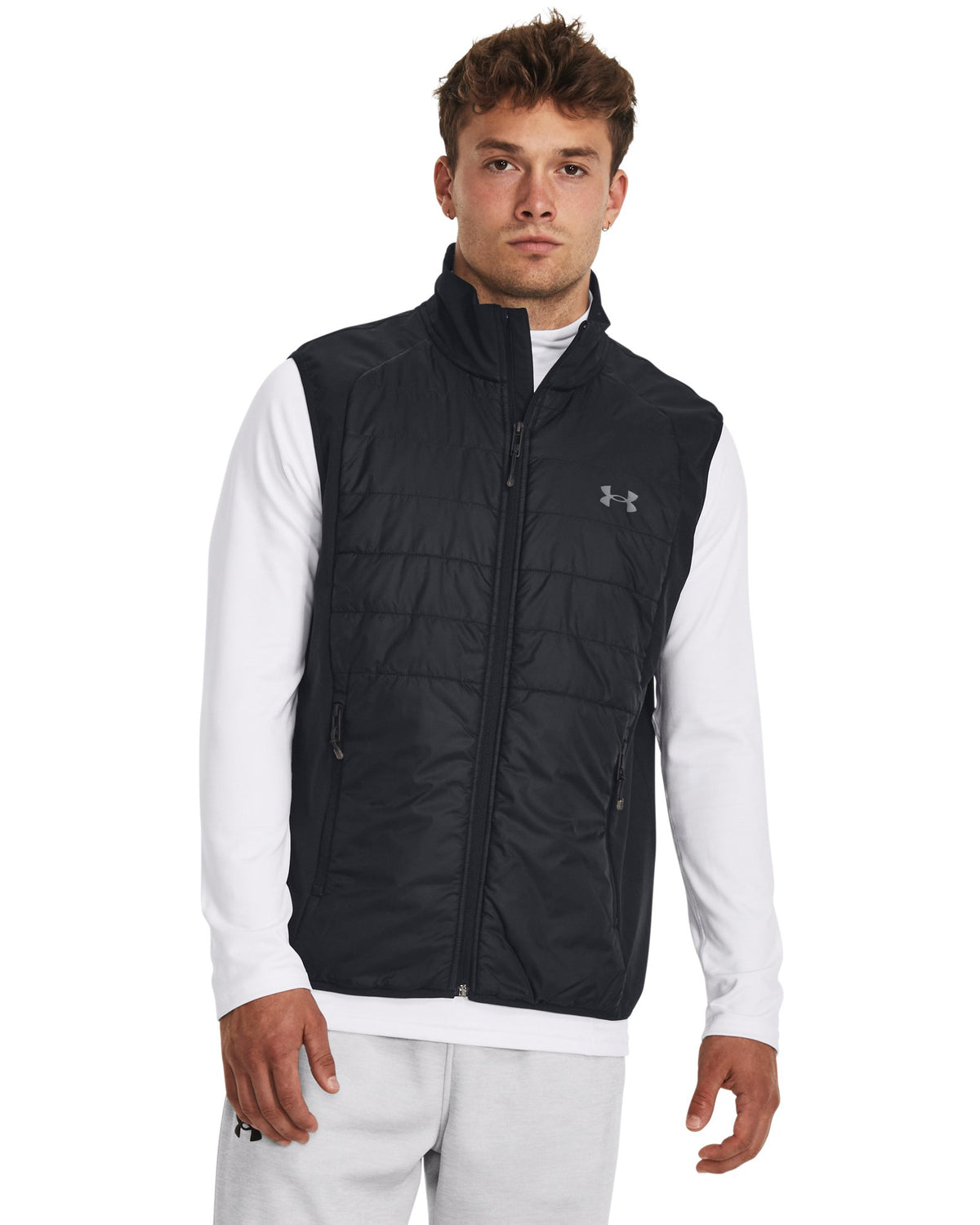 UA Active Hybrid Men's Vest - Black