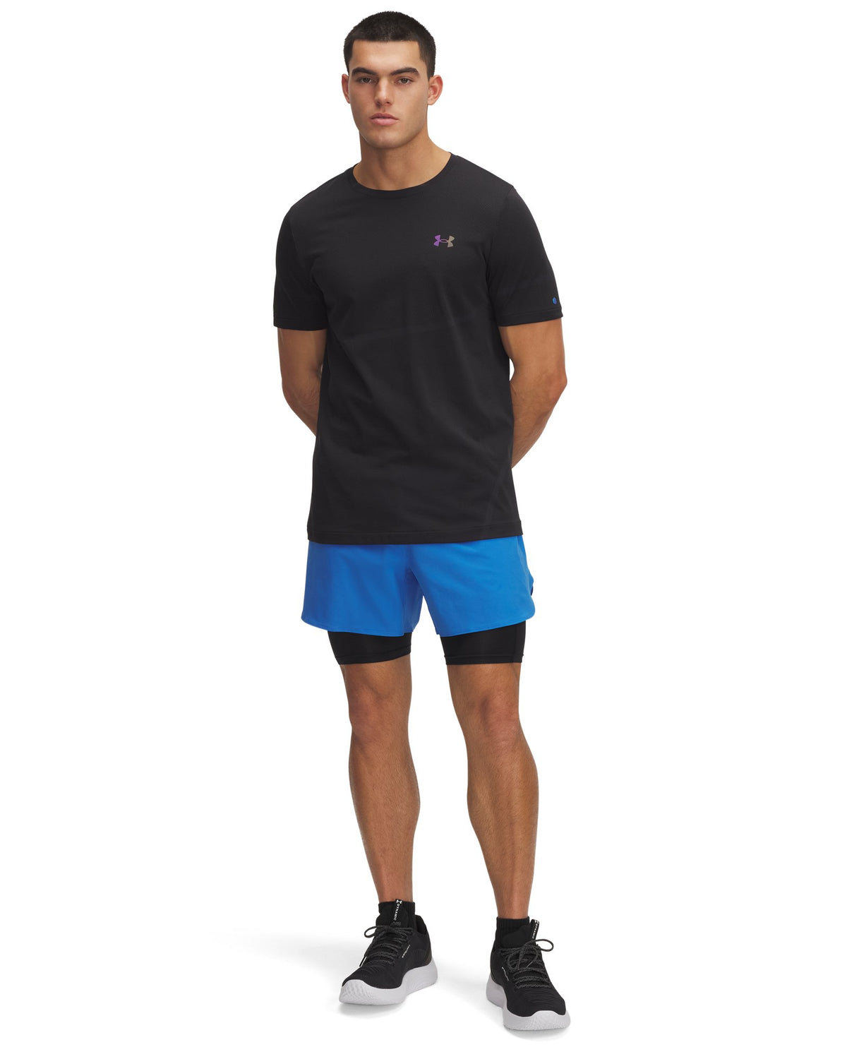 UA Vanish Elite Men's 2-in-1 Shorts - Blue