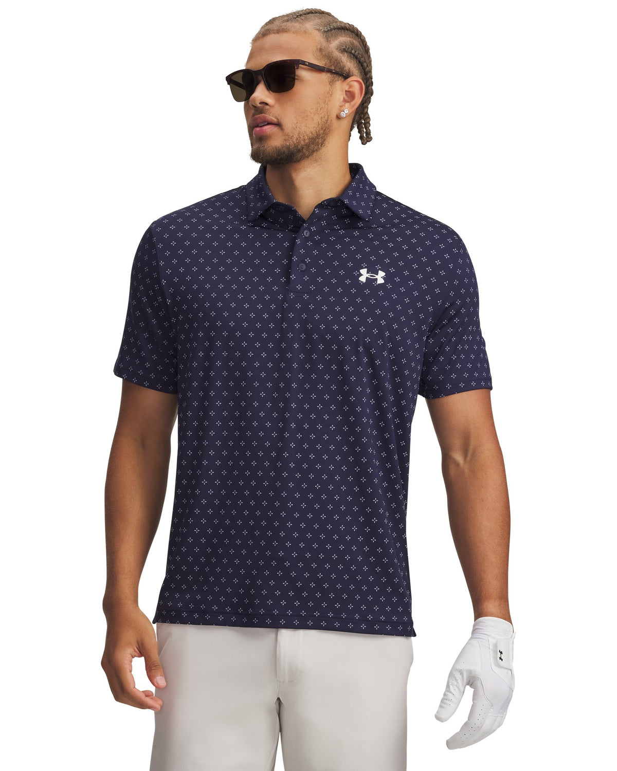 UA Playoff 3.0 Printed Men's Polo - Blue