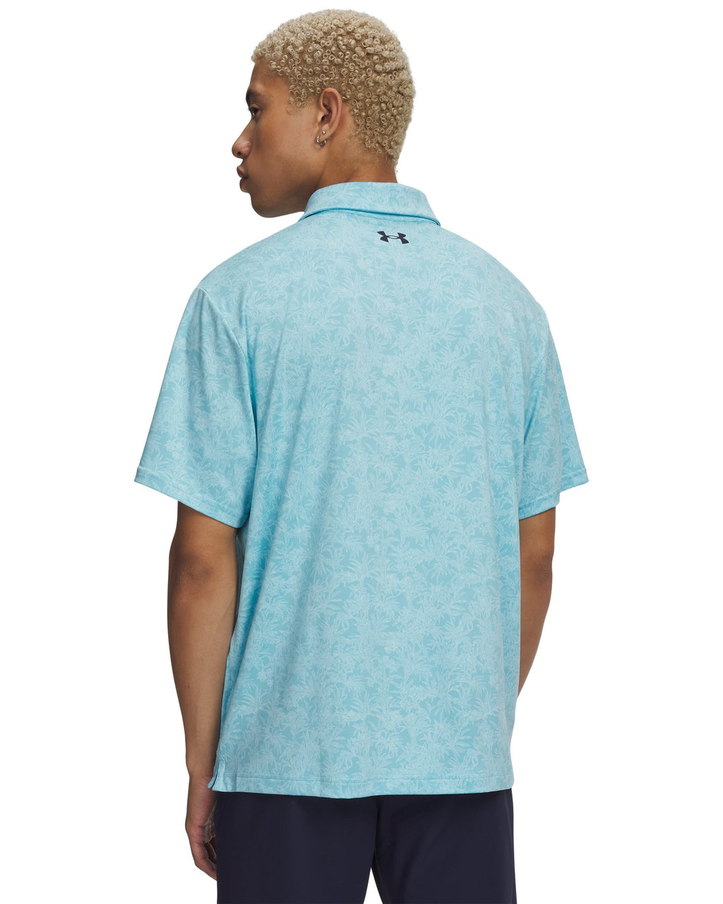 UA Playoff 3.0 Printed Men's Polo - Black