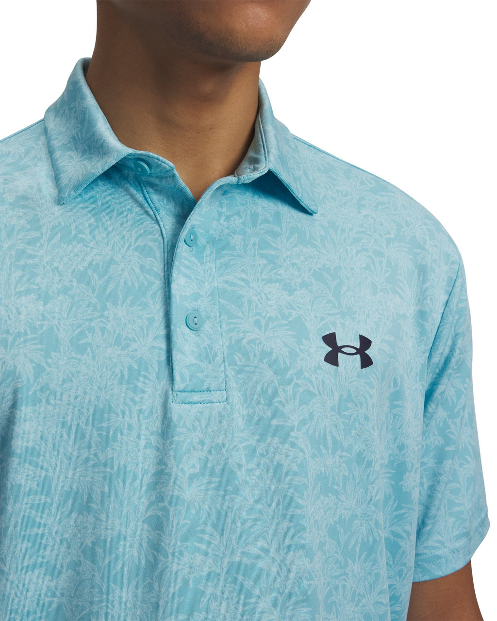 UA Playoff 3.0 Printed Men's Polo - Black