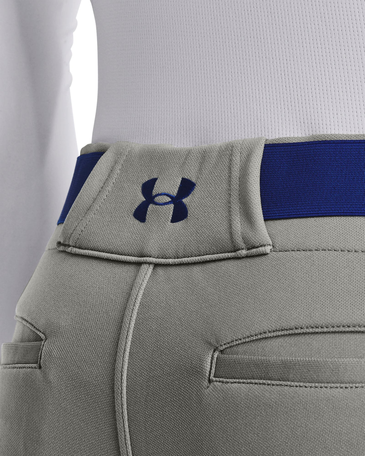 UA Utility Pro Piped Men's Knicker Baseball Pants - Gray