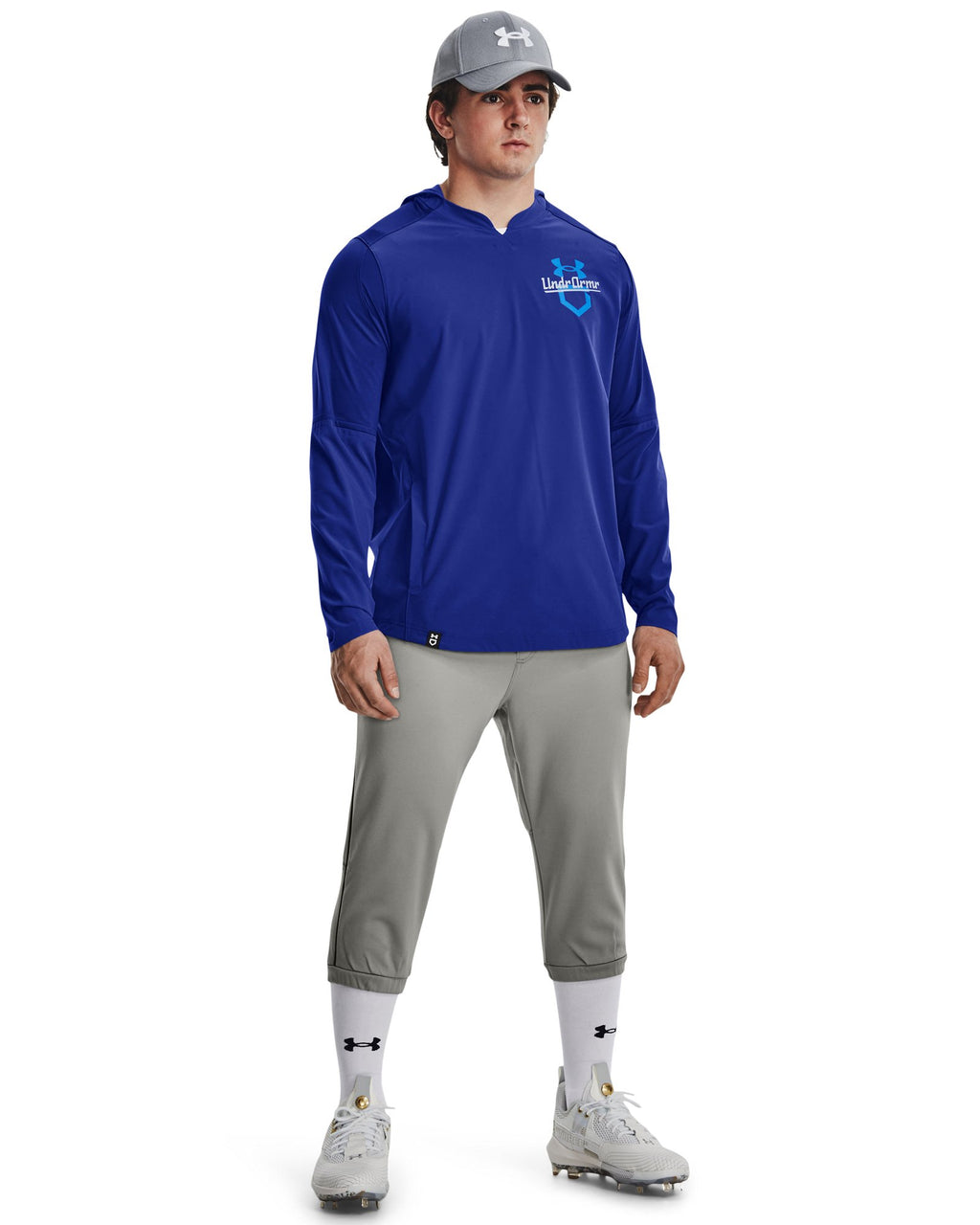 UA Utility Pro Piped Men's Knicker Baseball Pants - Gray