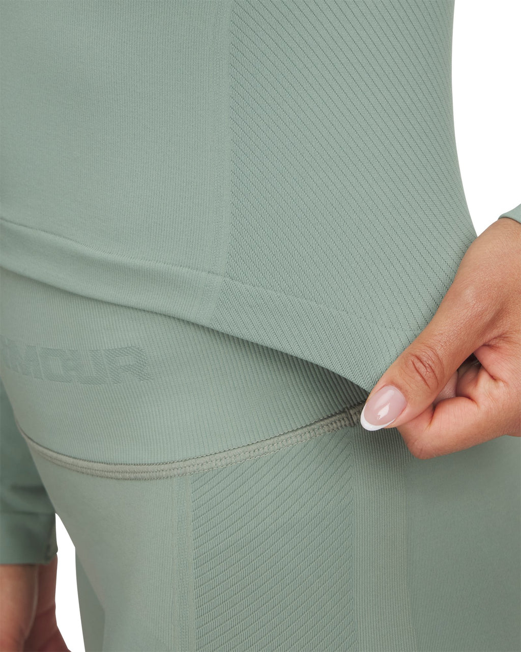 UA Train Seamless Women's Long Sleeve - Green