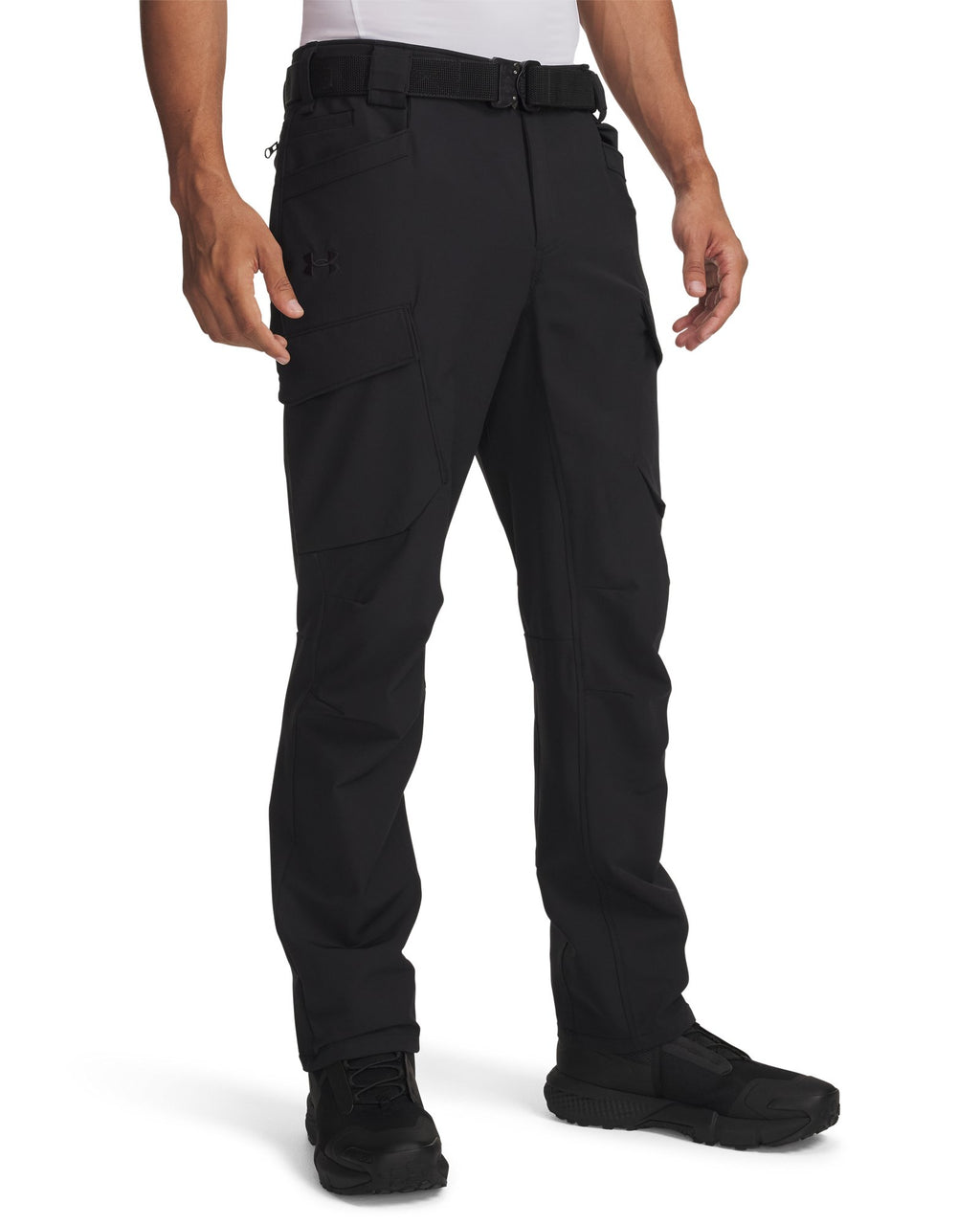 UA Alpha Men's Cargo Pants - Black