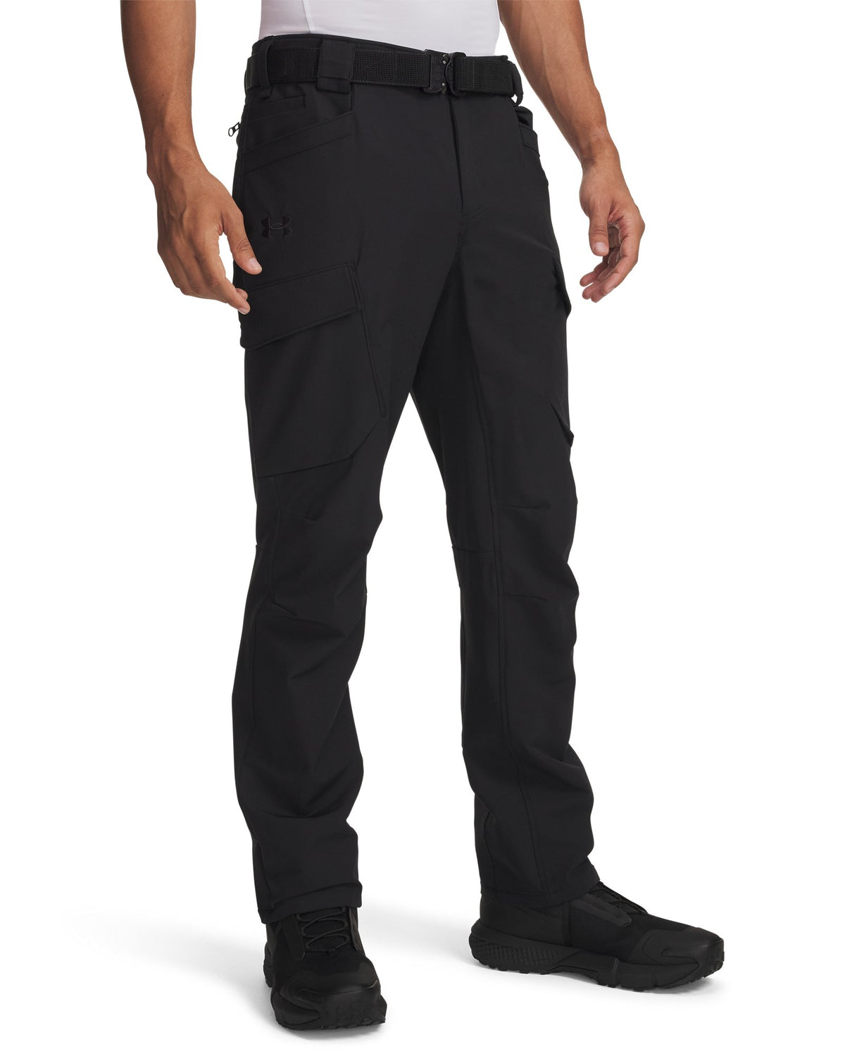 UA Alpha Men's Cargo Pants - Black