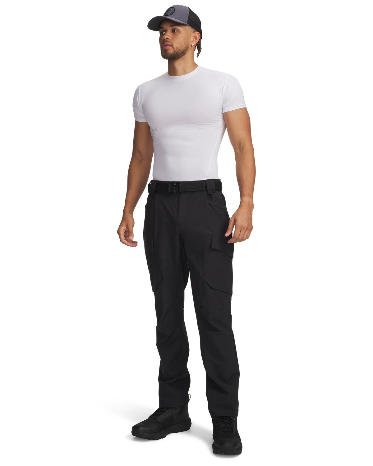 UA Alpha Men's Cargo Pants - Black