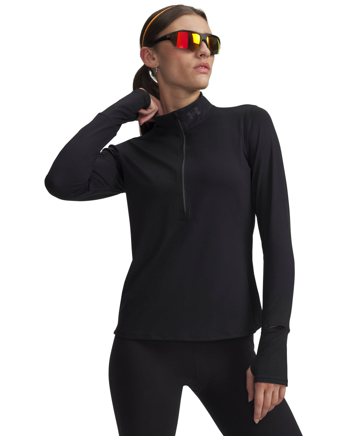 UA Launch Pro Women's ½ Zip - Black