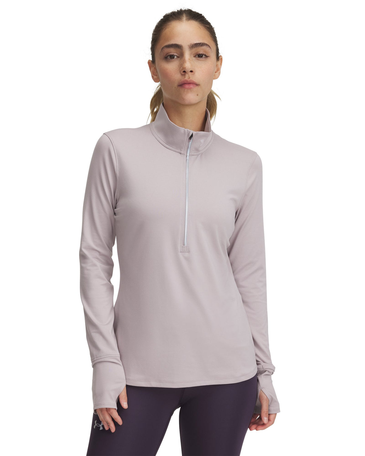 UA Launch Pro Women's ½ Zip - Gray