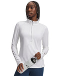UA Launch Pro Women's ½ Zip - White