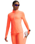 UA Launch Pro Women's ½ Zip - Orange