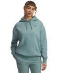 UA Icon Fleece Women's Oversized Hoodie - Blue