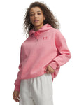 UA Icon Fleece Women's Oversized Hoodie - Pink