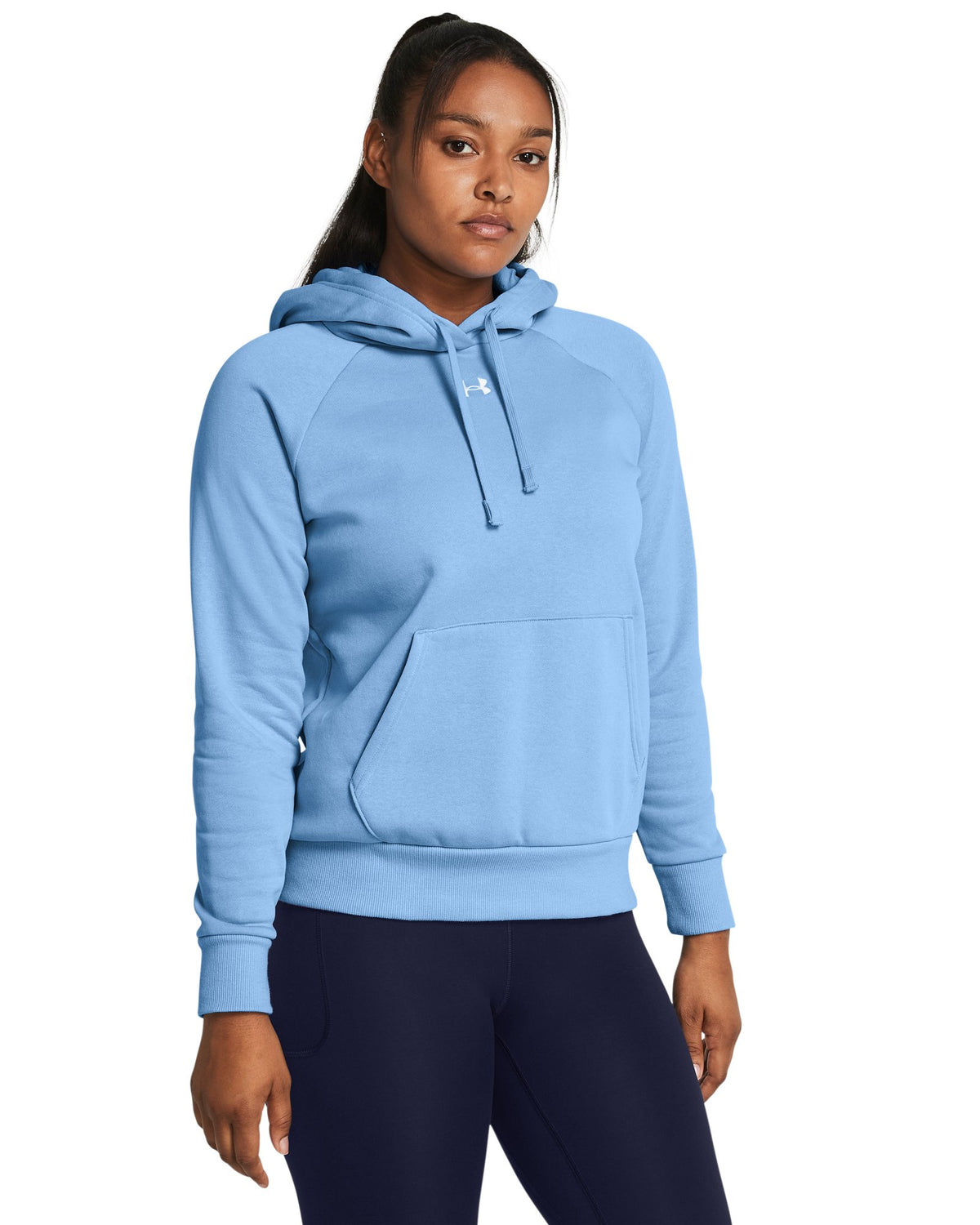 UA Rival Fleece Women's Hoodie - Blue