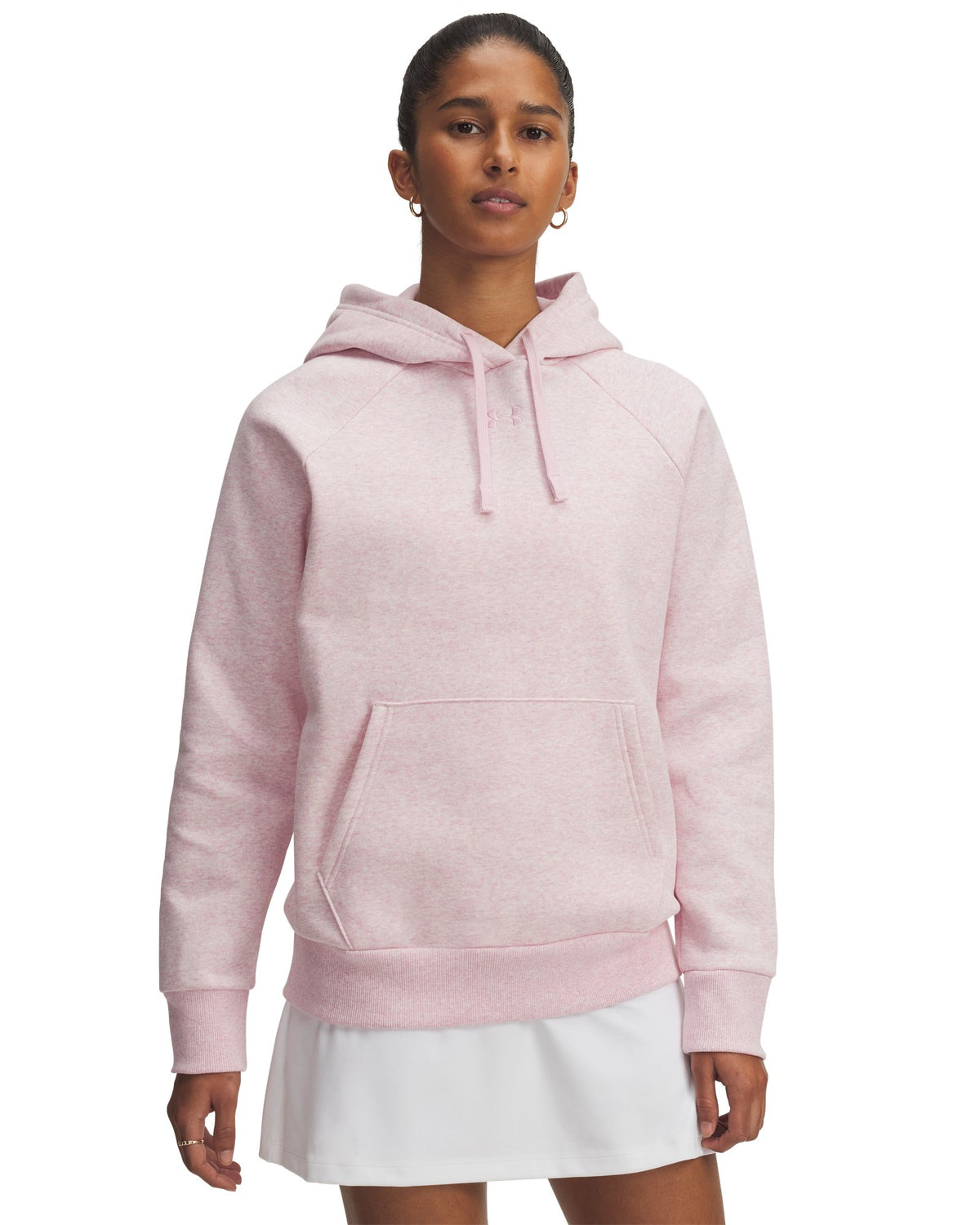UA Rival Fleece Women's Hoodie - Pink