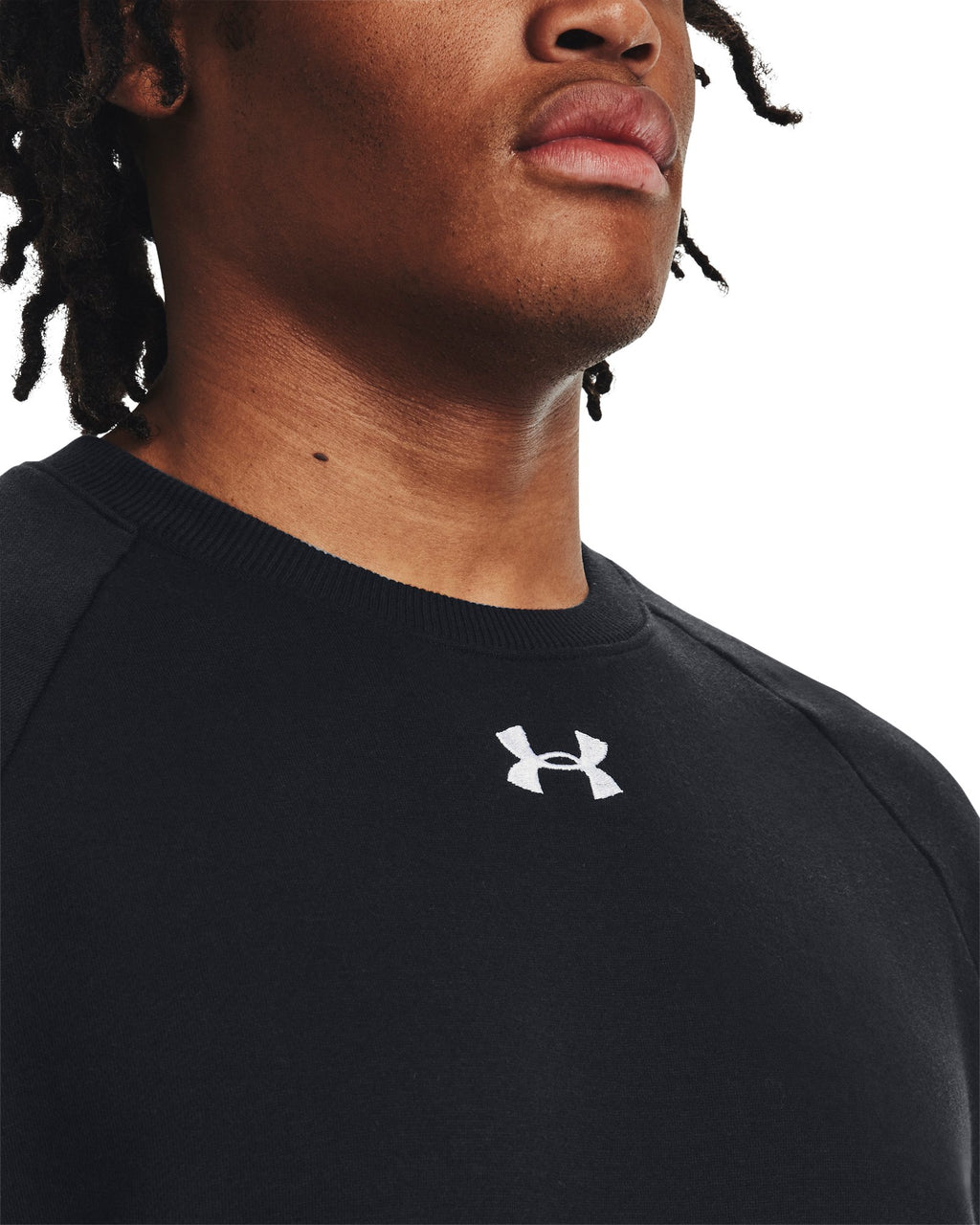 UA Rival Fleece Men's Crew - Black