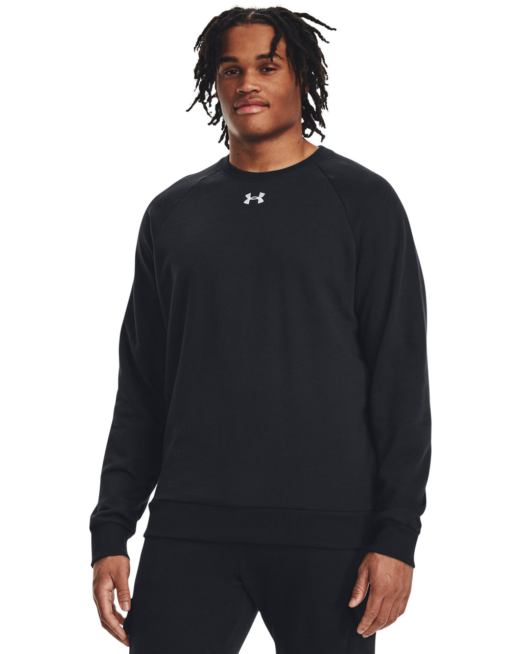 UA Rival Fleece Men's Crew - Black
