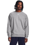 UA Rival Fleece Men's Crew - Gray