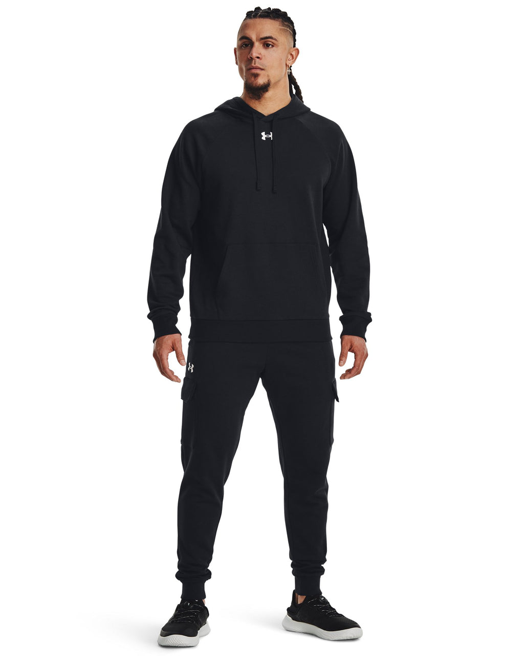 UA Rival Fleece Men's Hoodie - Black