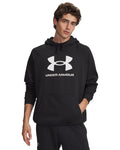UA Rival Fleece Men's Logo Hoodie - Black