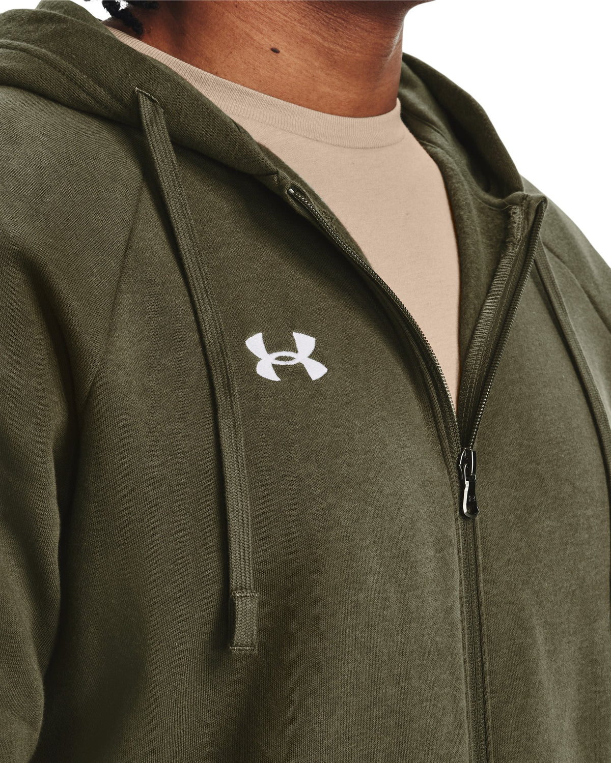 UA Rival Fleece Men's Full-Zip Hoodie - Blue