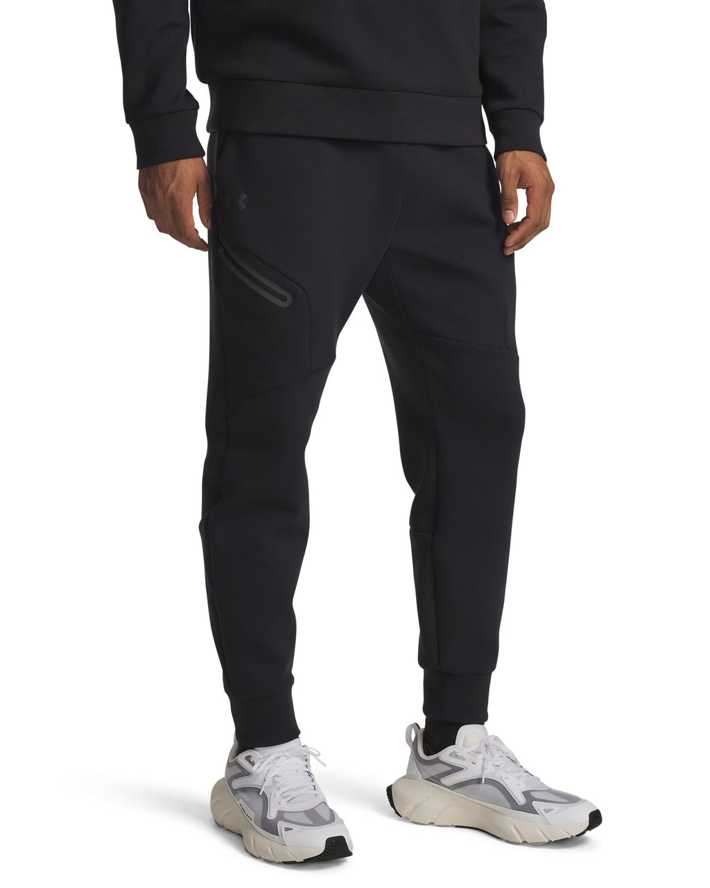 UA Unstoppable Fleece Men's Joggers - Black