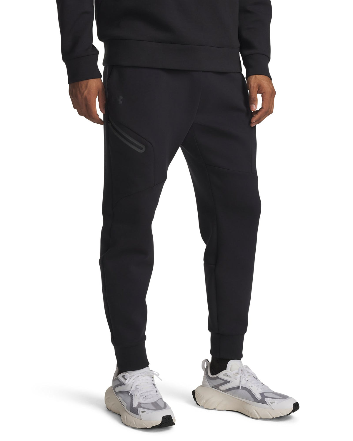 UA Unstoppable Fleece Men's Joggers - Black