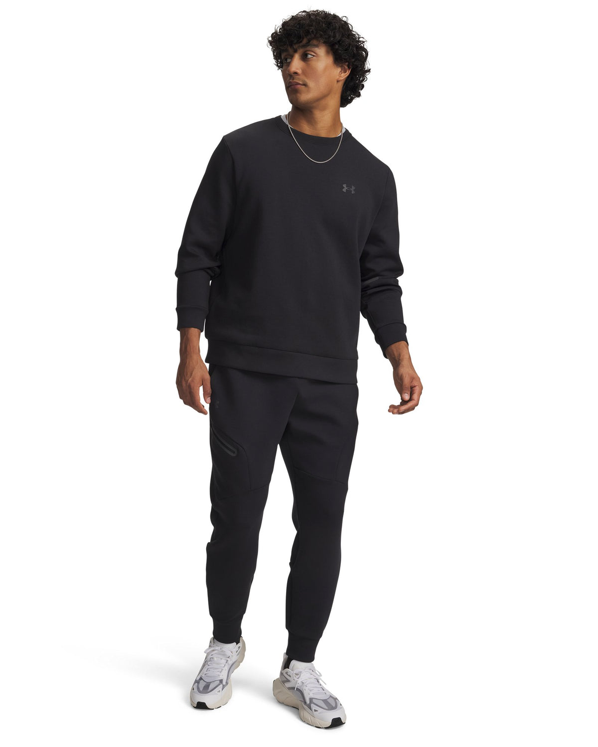 UA Unstoppable Fleece Men's Joggers - Black