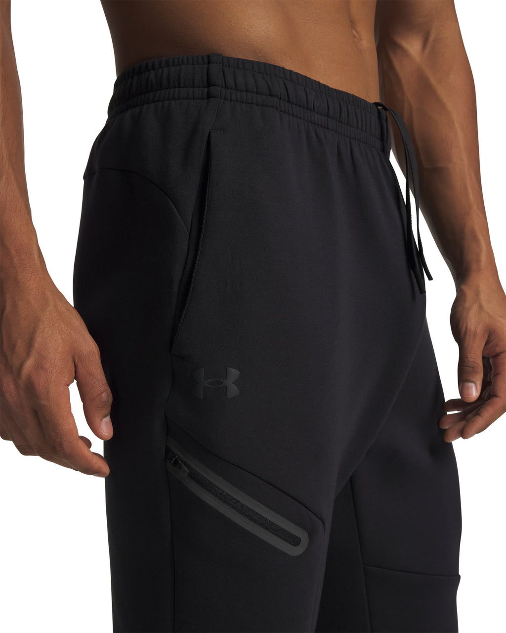 UA Unstoppable Fleece Men's Joggers - Black