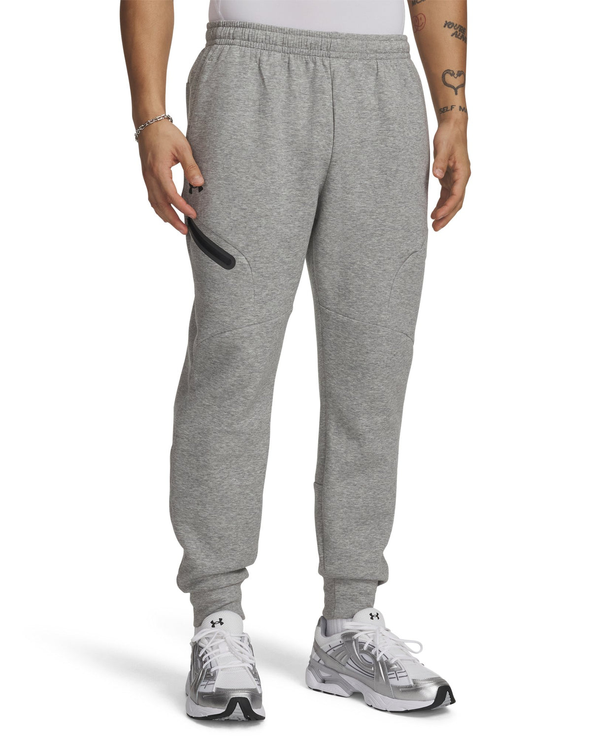 UA Unstoppable Fleece Men's Joggers - Gray