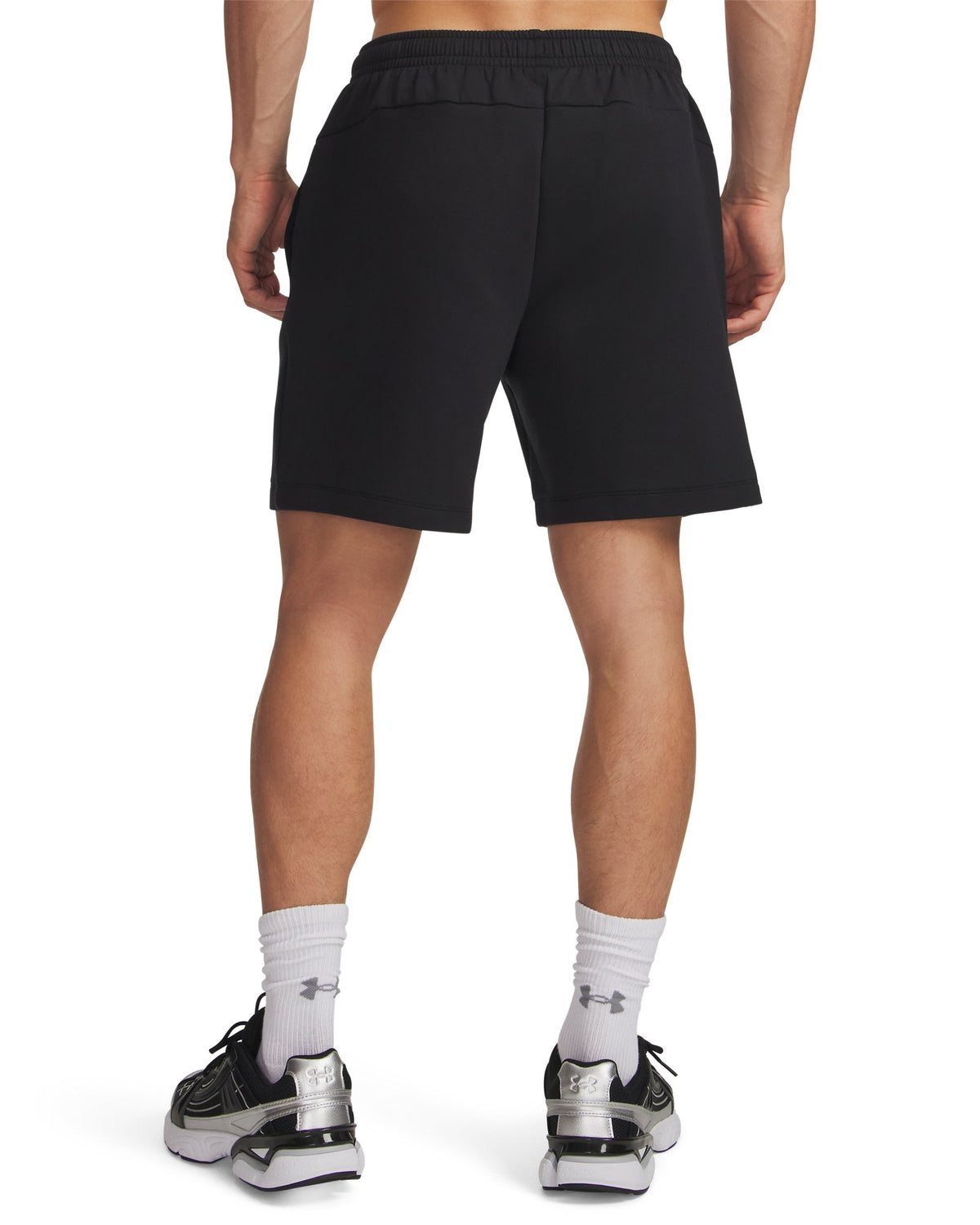 UA Unstoppable Fleece Men's 7" Shorts - Gray
