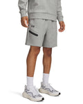 UA Unstoppable Fleece Men's 7" Shorts - Gray