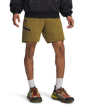 UA Unstoppable Fleece Men's 7" Shorts - Green