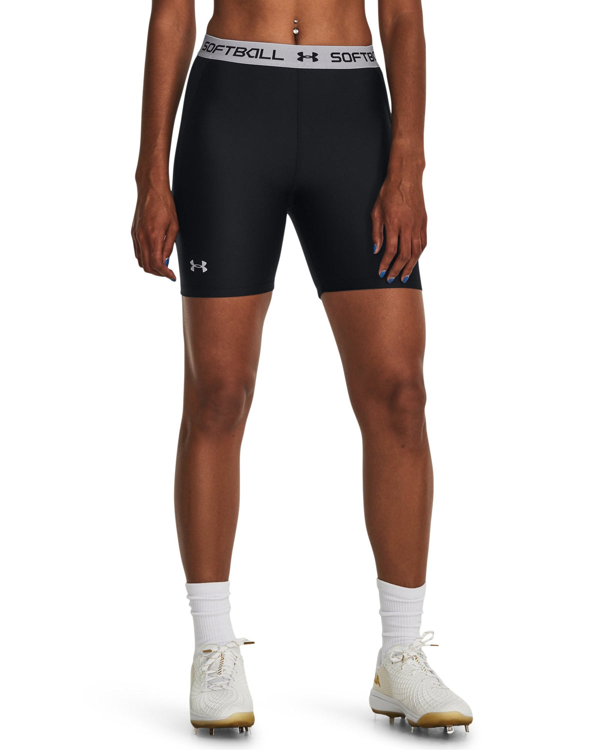 UA Utility Pro Women's Slider Shorts - Black