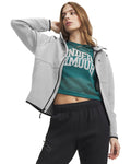 UA Unstoppable Fleece Women's Full-Zip - Gray