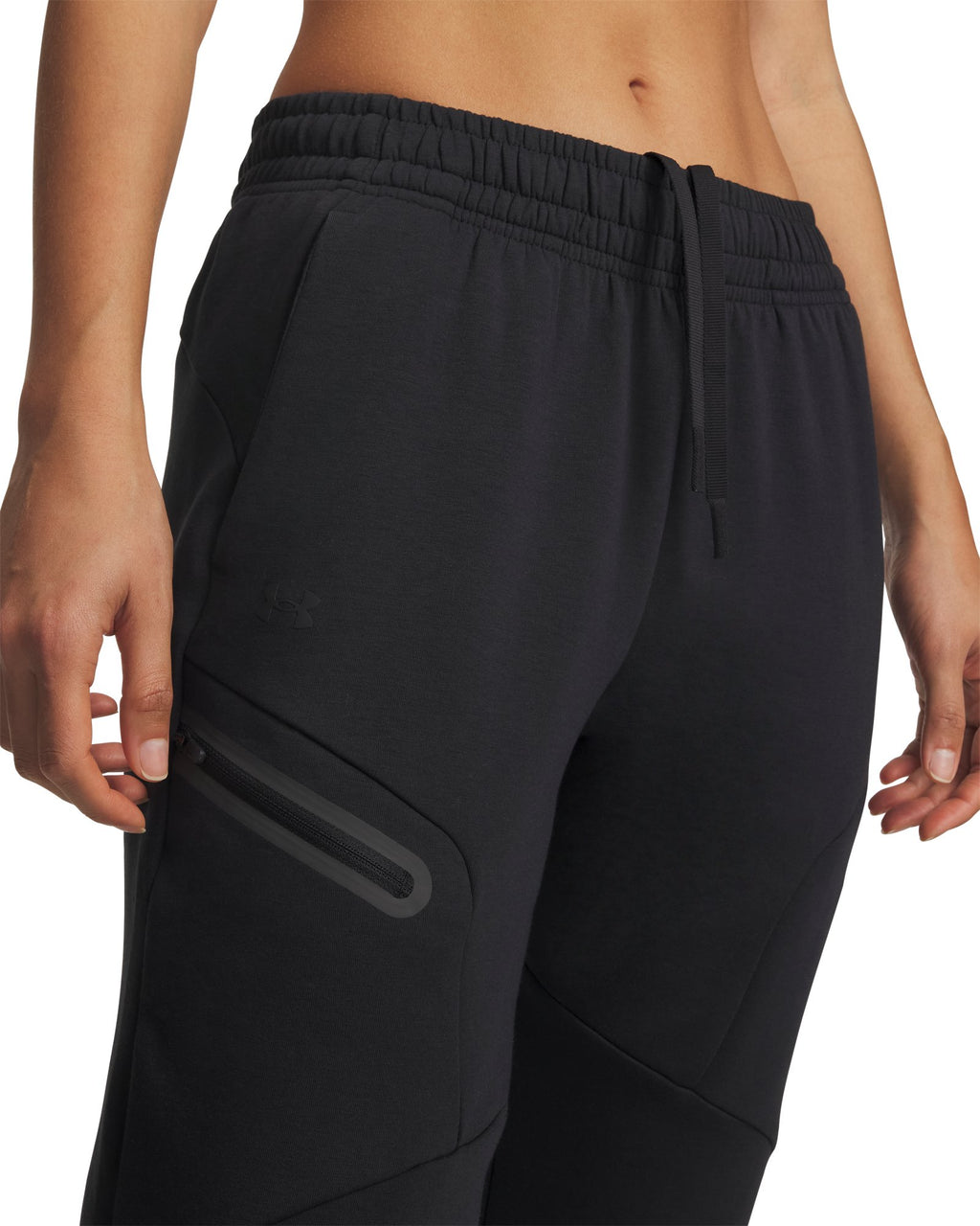 UA Unstoppable Fleece Women's Joggers - Black