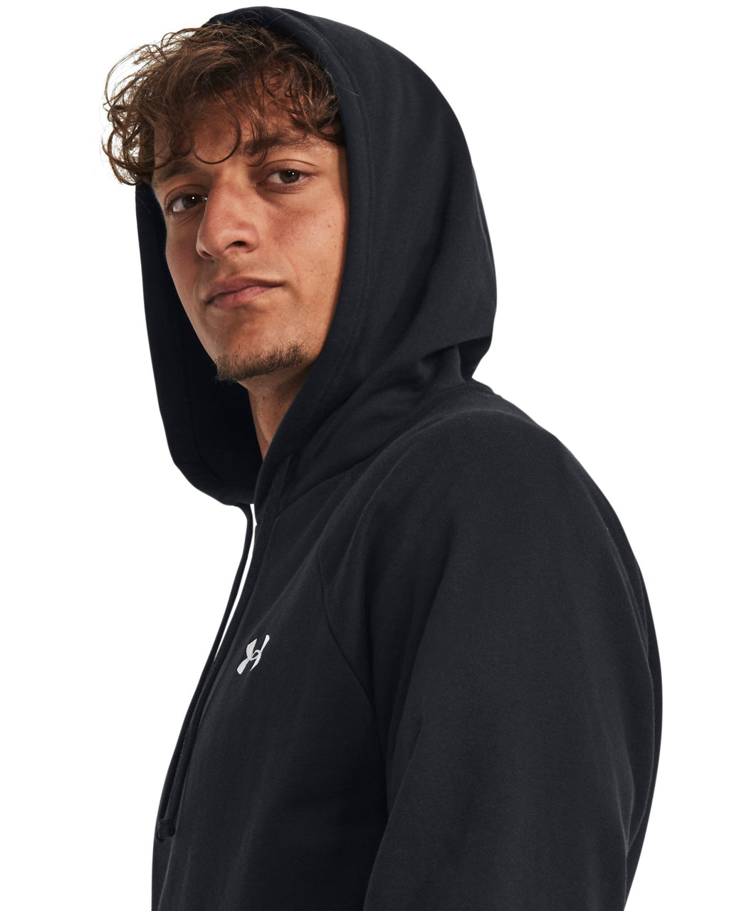 UA Rival Fleece Men's Hoodie - Black