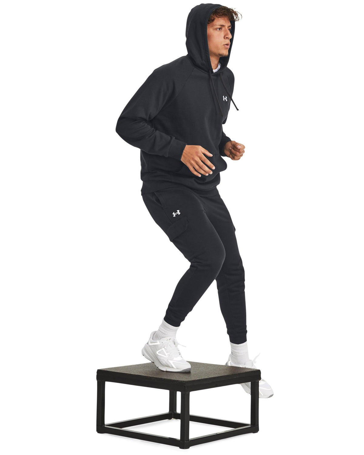 UA Rival Fleece Men's Hoodie - Black