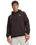 UA Rival Fleece Men's Hoodie - Brown
