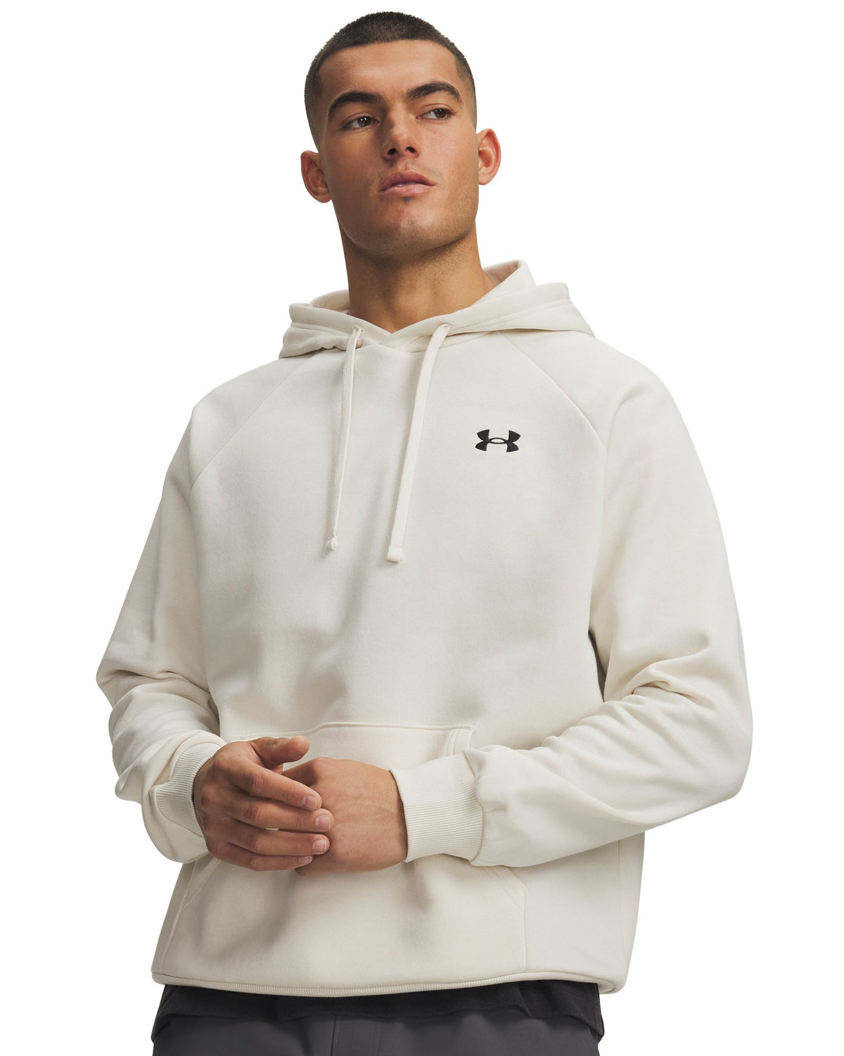 UA Rival Fleece Men's Hoodie - Brown