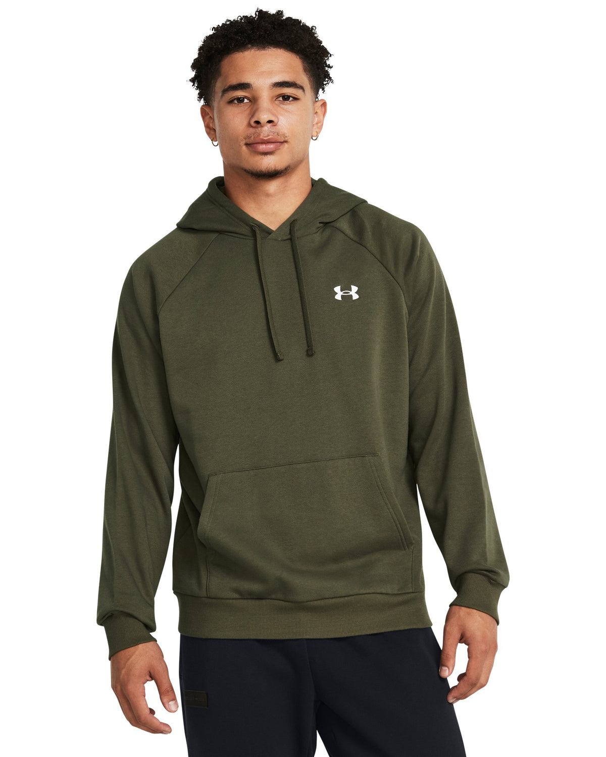 UA Rival Fleece Men's Hoodie - Green