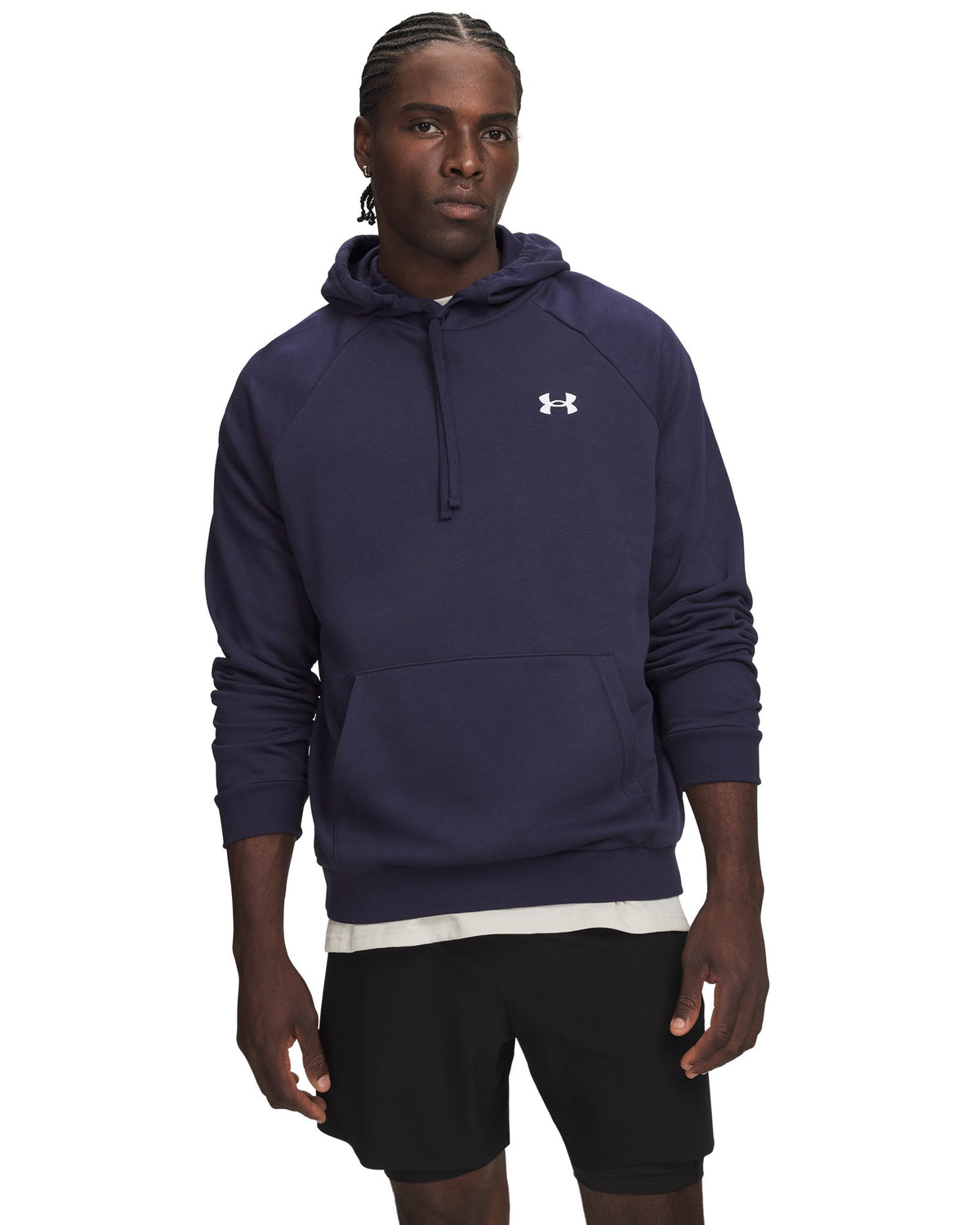 UA Rival Fleece Men's Hoodie - Blue