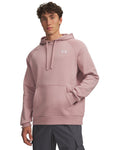 UA Rival Fleece Men's Hoodie - Pink