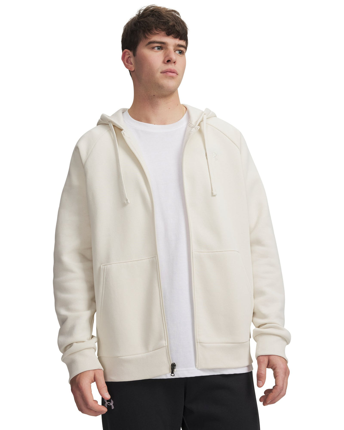 UA Rival Fleece Men's Full-Zip Hoodie - Brown