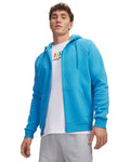 UA Rival Fleece Men's Full-Zip Hoodie - Blue