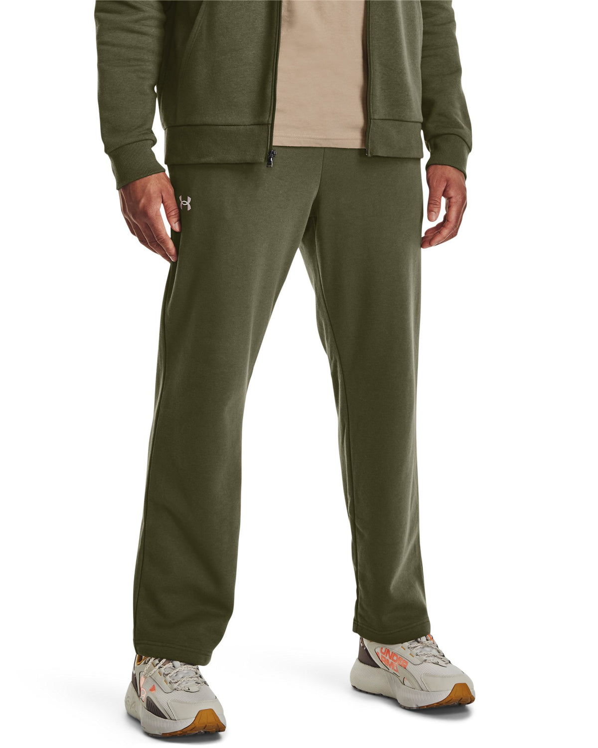 UA Rival Fleece Men's Pants - Green